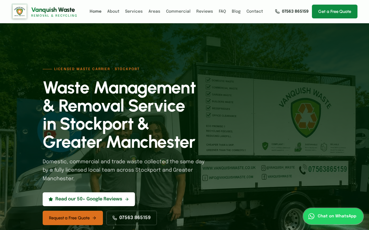 Vanquish Waste Removals & Recycling