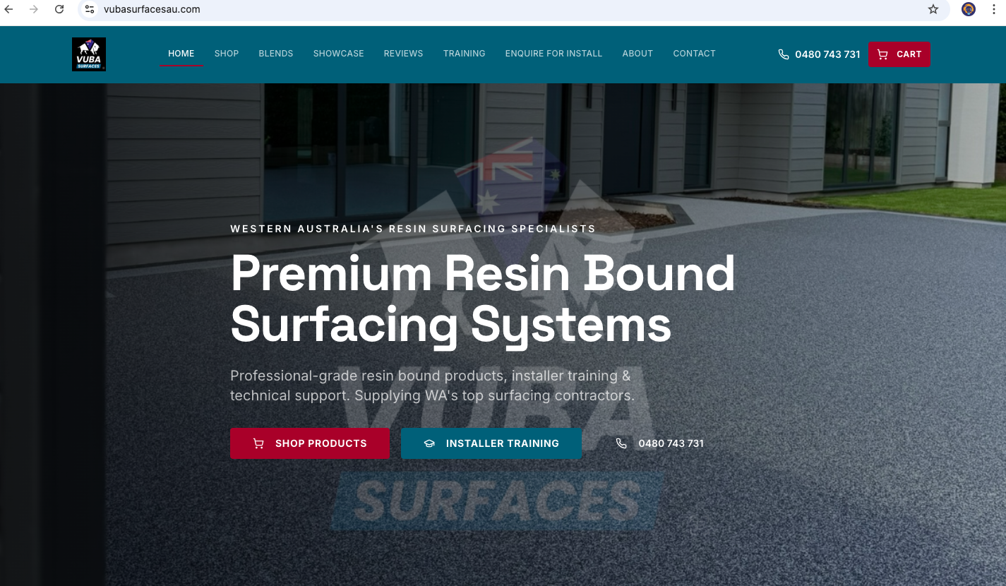 Vuba Surfaces Australia